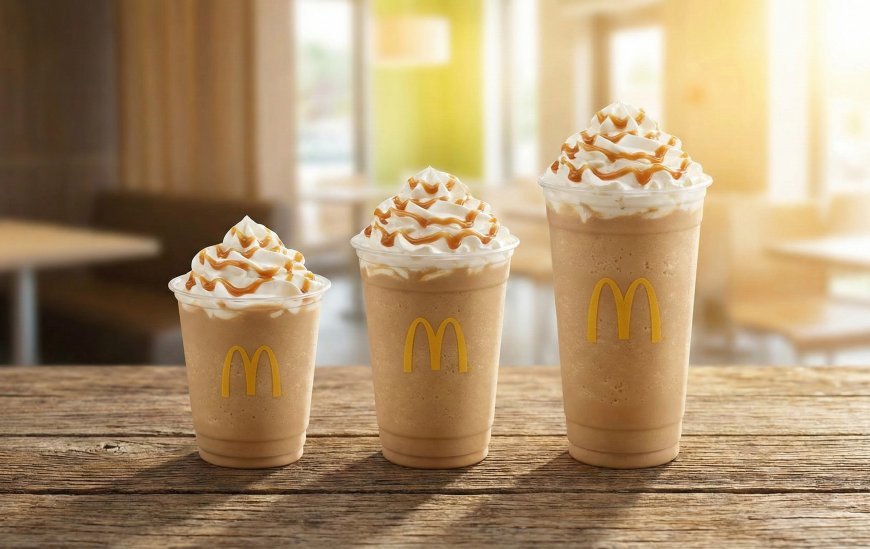 McDonald's caramel frappes 