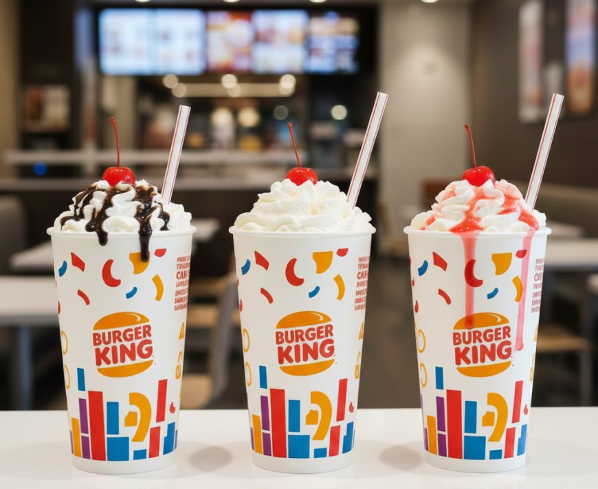 Burger King milkshakes