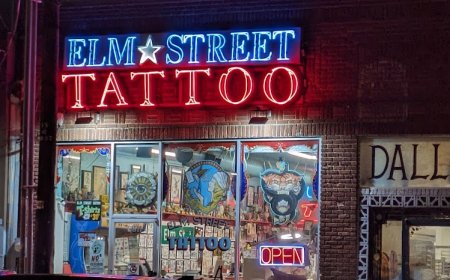 Elm Street Tattoo Price List 2026