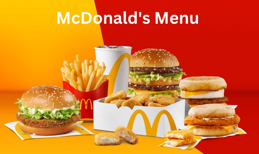 McDonald's Menu with Prices 2026