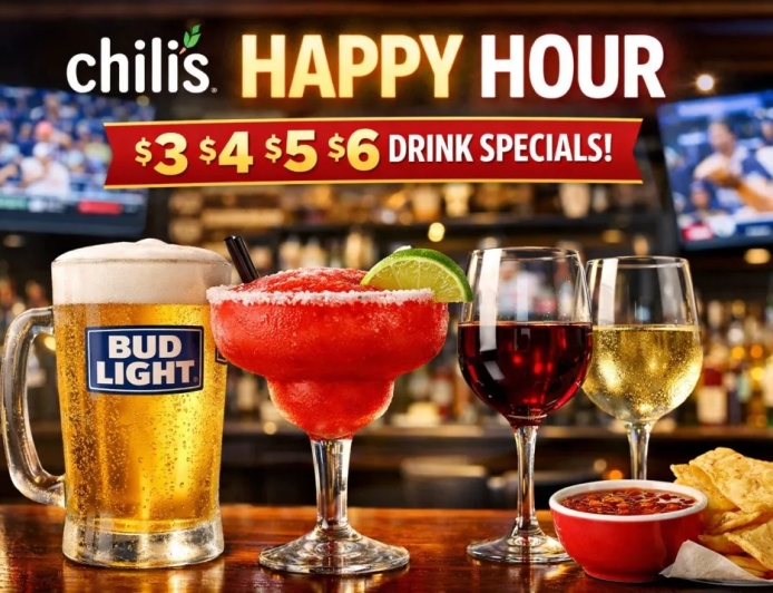 Chili’s Happy Hour Deals 2026: Best Times & Drinks