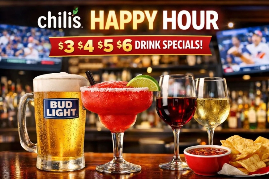 Chili’s Happy Hour Deals 2026: Best Times & Drinks