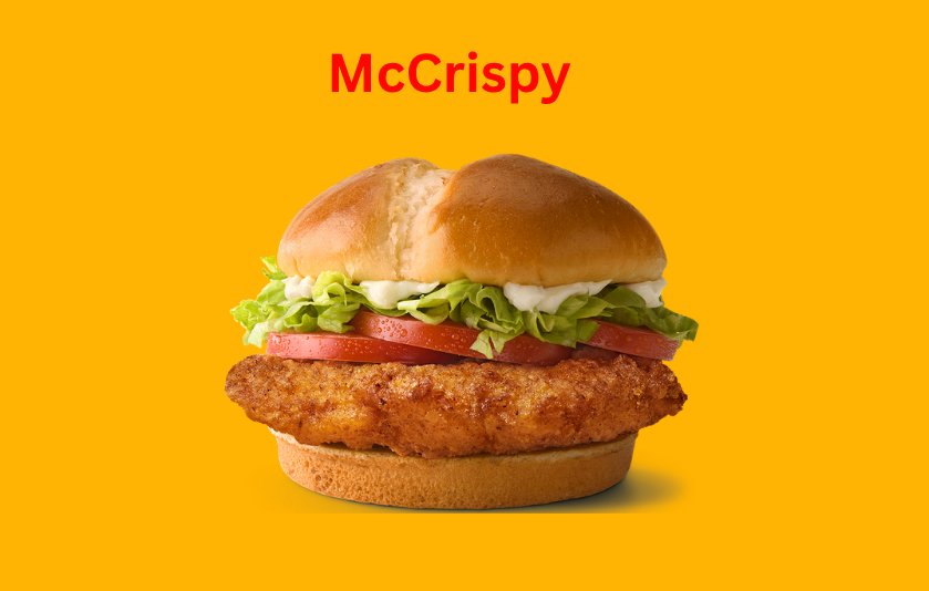 McDonald’s McCrispy 2026: Price, Ingredients & Nutrition