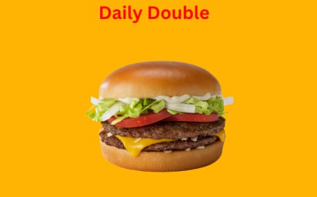McDonald’s Daily Double Meal Price & Calories 2026 